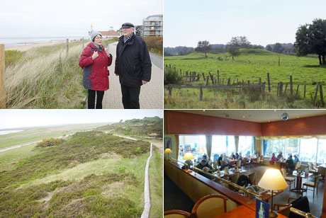 Fischessen und Nordseeluft in Cuxhaven Duhnen