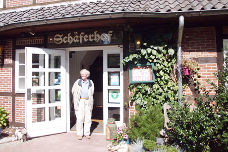 Sonne und Schnee in der L&uuml;neburger Heide
