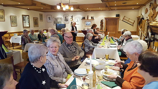 Traditionelles Grünkohlessen in Nenndorf