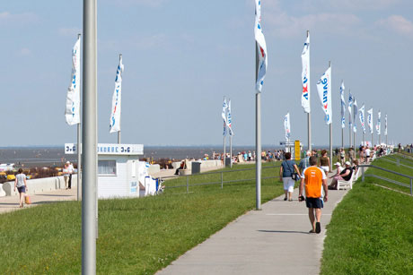 Fischessen und Nordseeluft in Cuxhaven Duhnen