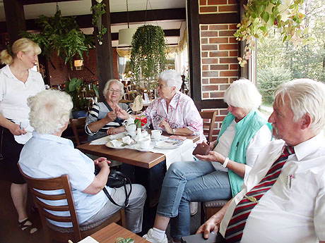Sonne und Schnee in der L&uuml;neburger Heide