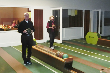 Spaß beim Kegeln!