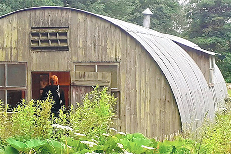 Die 'Königsberger Straße' am Kiekeberg