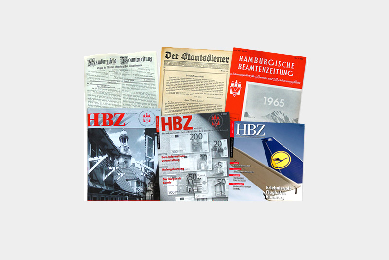 Historie der Hamburgischen Zeitschrift f&uuml;r den &ouml;ffentlichen Dienst HBZ