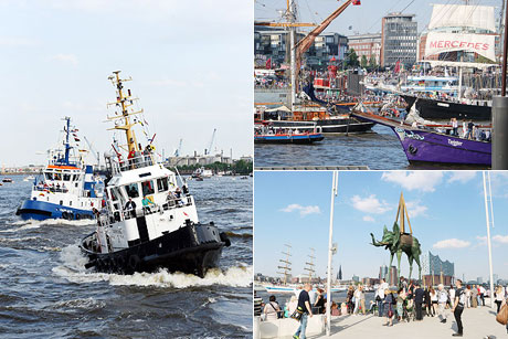 Jubil&auml;um beim weltgr&ouml;&szlig;ten Hafenfest