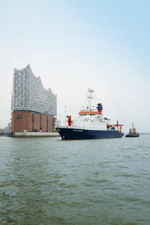 An Bord der FS METEOR