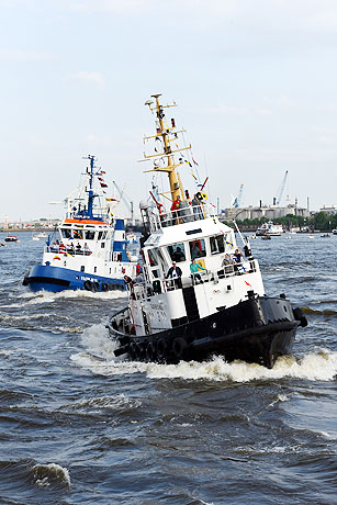 Jubil&auml;um beim weltgr&ouml;&szlig;ten Hafenfest