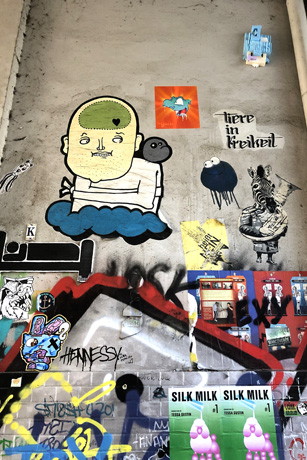 Street-Art - verg&auml;ngliche Kunst des Zeitgeists