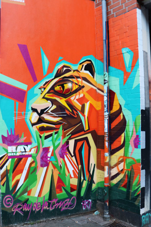 Street-Art - verg&auml;ngliche Kunst des Zeitgeists