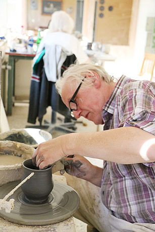 Wattpötte aus Nordseeschlick