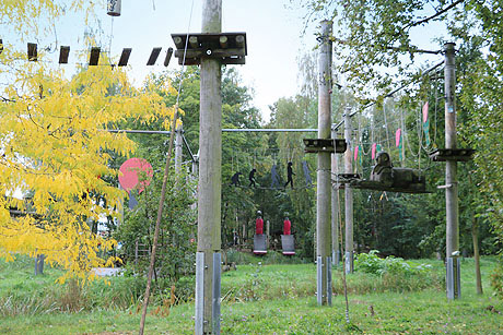 Vielfältiges Wohnviertel auf der Elbinsel