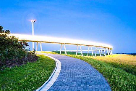 Vielfältiges Wohnviertel auf der Elbinsel