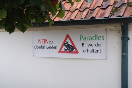 Oberbillwerder - ein umstrittenes Projekt