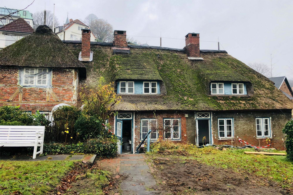 Fischerhaus Blankenese und B&uuml;rgerhaus Bornheide