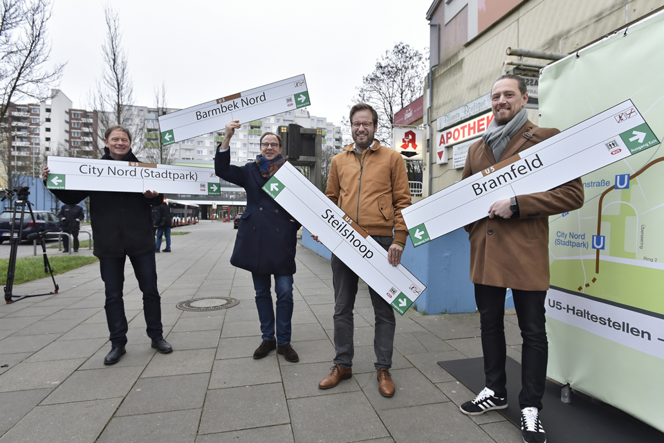 Linienfarbe und erste Haltestellennamen stehen fest