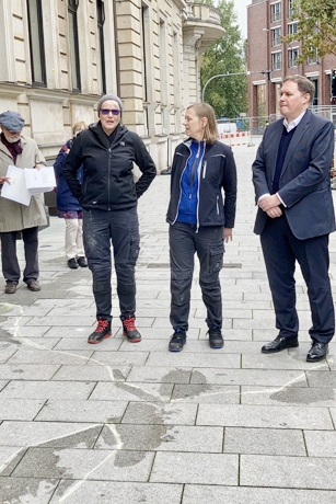 Umsetzung des Mahnmals am Stadthaus beginnt