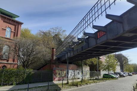 Brücke Altes Gaswerk, Foto: VHSt