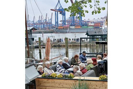 Im April ging es nach Övelgönne, Foto: (c) Bernd Ricanek