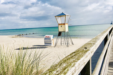 Der Sandstrand von Grömitz, Foto: Pixabay.com (c) Ingrid Sedlak