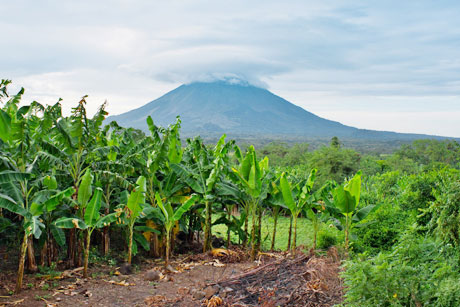 Der 728 Meter hohe aktive Vulkan Cerro Negro nahe Leon, Foto: Lukas Jancicka