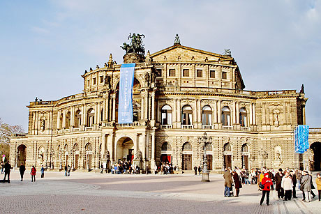 Semperoper in Dresden, Foto: Helge Rodewald