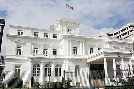 Der prachtvolle Bau des US-Generalkonsulats am Alsterufer