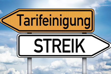 Tarifeinigung oder Streik, Foto: Stockwerk-Fotodesign - stock.adobe.com