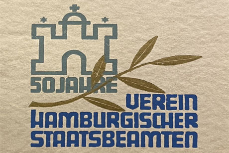 Titelbild der Festschrift zum Vereins-Jubiläum 1929