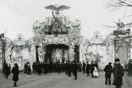 Juwelenpalast von Hugo Haase auf dem Hamburger Dom (1902), Foto: (c) stahlpress Medienbüro
