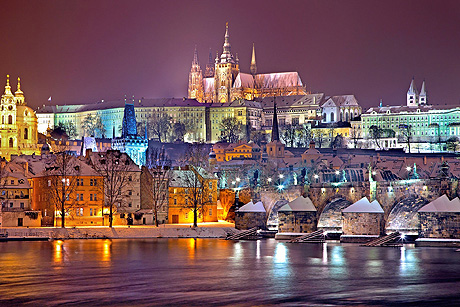 Prag im Winter, Foto: (c) Julius Silver