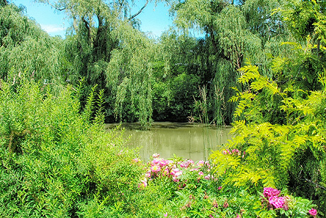 Einer der 94 botanischen Gärten der Stadt