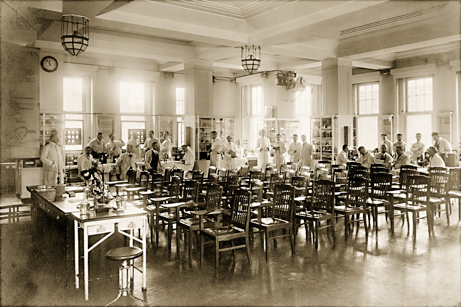 Der Kursussaal in den 1930er-Jahren