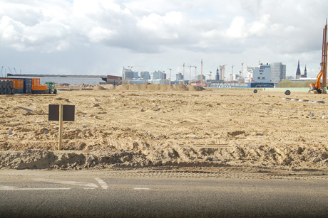 April 2022: Das Überseezentrum wurde bereits 2021 abgerissen