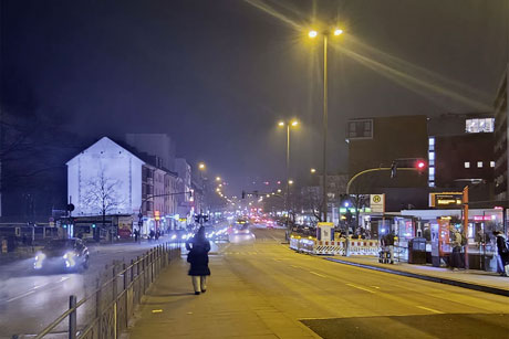 Stadtlichter an der Hoheluftbrücke, Foto: (c) stahlpress Medienbüro