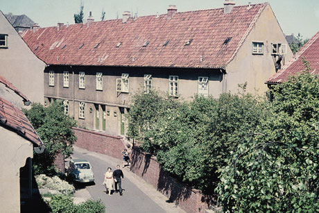 Impression der Stra&szlig;e Rosenwinkel Ende der 1950er-Jahre, Foto: (c) stahlpress Medienb&uuml;ro/Burmeister