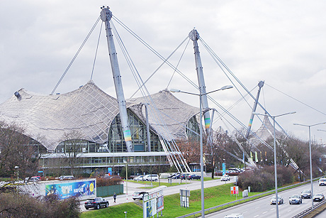 Das Münchner Olympiastadion