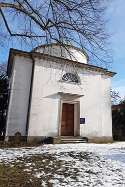 Das Schimmelmann-Mausoleum an der Christuskirche in Hamburg-Wandsbek, Foto: (c) Olaf Witt