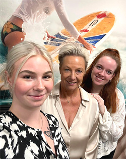 Stine Fisch, Kirsten Pempelfort und Melina Kwapil (von links), Foto: (c) Reisebüro Globetrotter Stine Fisch, Kirsten Pempelfort und Melina Kwapil (von links), Foto: (c) Reisebüro Globetrotter