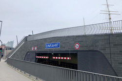 Die neue Parkgarage Hafentor mit 253 Parkplätzen, Anbindung ans Parkleitsystem, einer Einfahrt und zwei Ausfahrten sowie 20 Jet- und fünf Axialventilatoren, Foto: © Samira Aikas Die neue Parkgarage Hafentor mit 253 Parkplätzen, Anbindung ans Parkleitsystem, einer Einfahrt und zwei Ausfahrten sowie 20 Jet- und fünf Axialventilatoren, Foto: © Samira Aikas