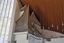 Die neue Klais-Orgel in der Hauptkirche St. Nikolai (Foto:  @ Behörde für Kultur und Medien)