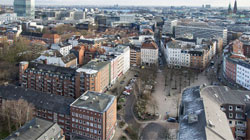 Blick über die Dächer am Großneumarkt: Seit März 2018 ist die Soziale Erhaltungsverordnung Blick über die Dächer am Großneumarkt: Seit März 2018 ist die Soziale Erhaltungsverordnung