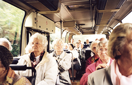 Auf der Rückkehr einer unvergesslichen Bustour