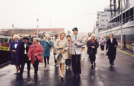 Stadtteilgruppe Walddörfer/Alstertal zu Besuch bei der Marine